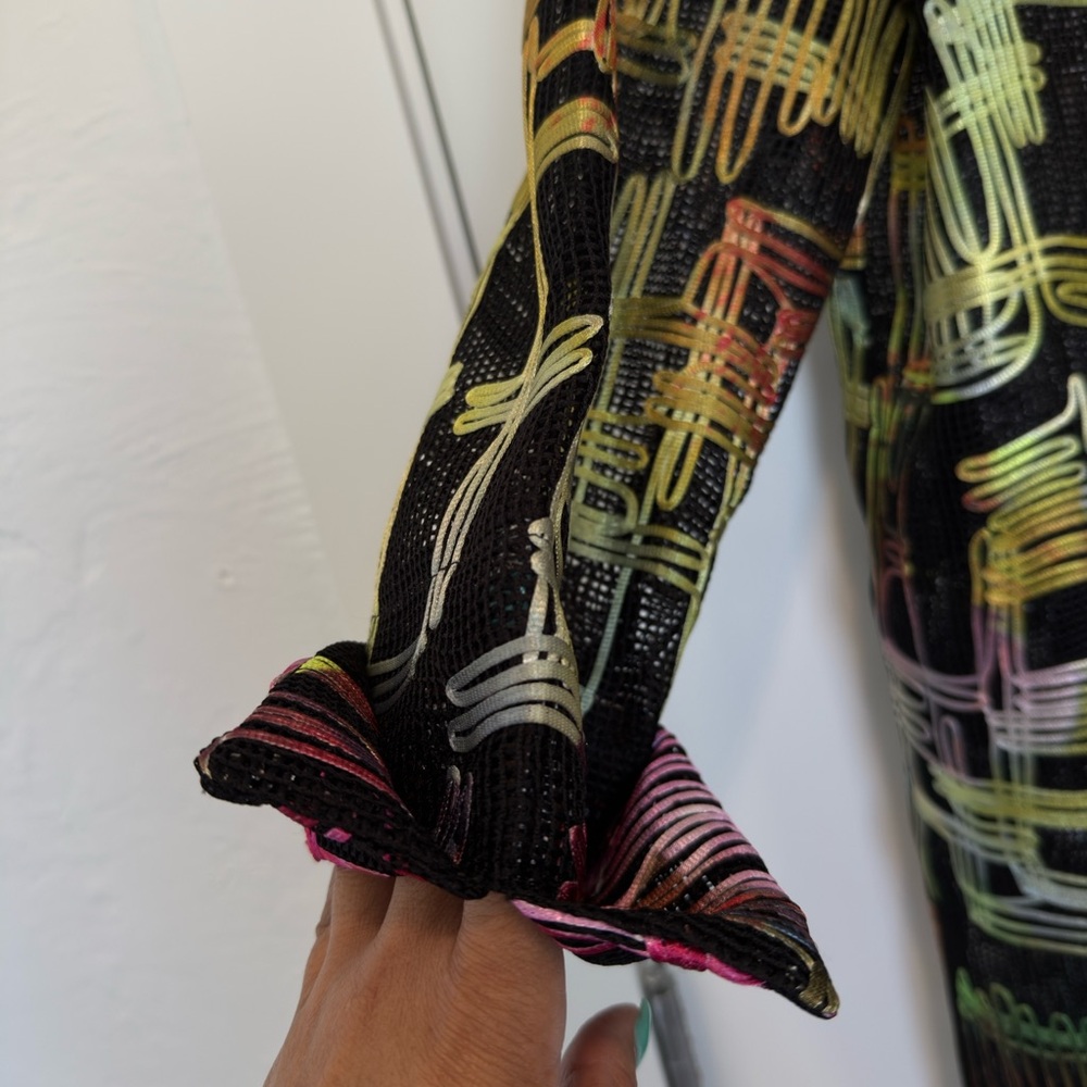 Colorful Abstract Women's Tunic - Picture 4 of 8